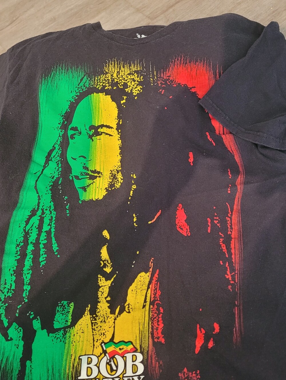 Zion Graphic Bob Marley T-Shirt size Medium